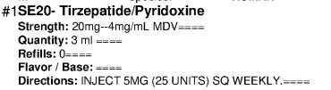 Example Prescription Label